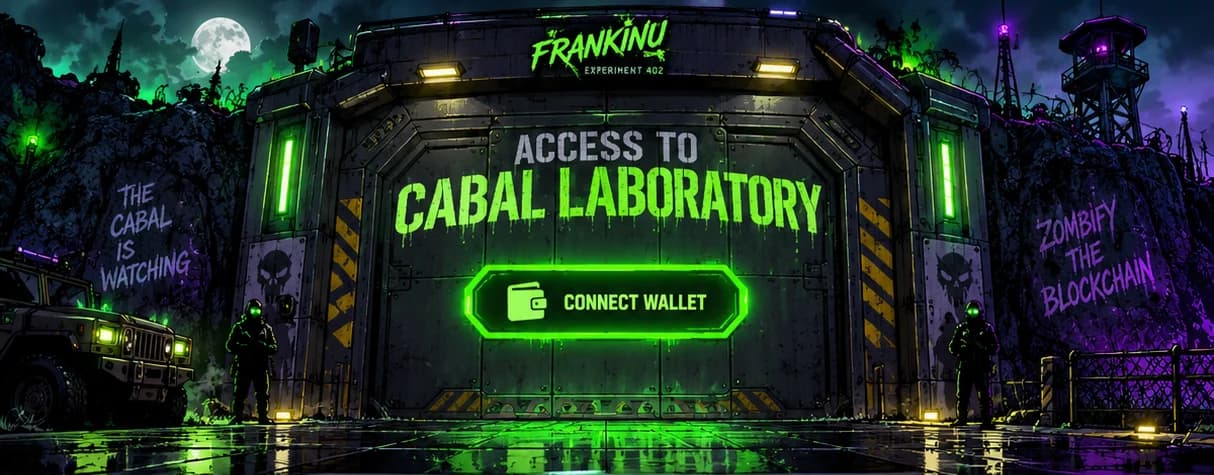 Concept: the Cabal Laboratory gate under a green moon